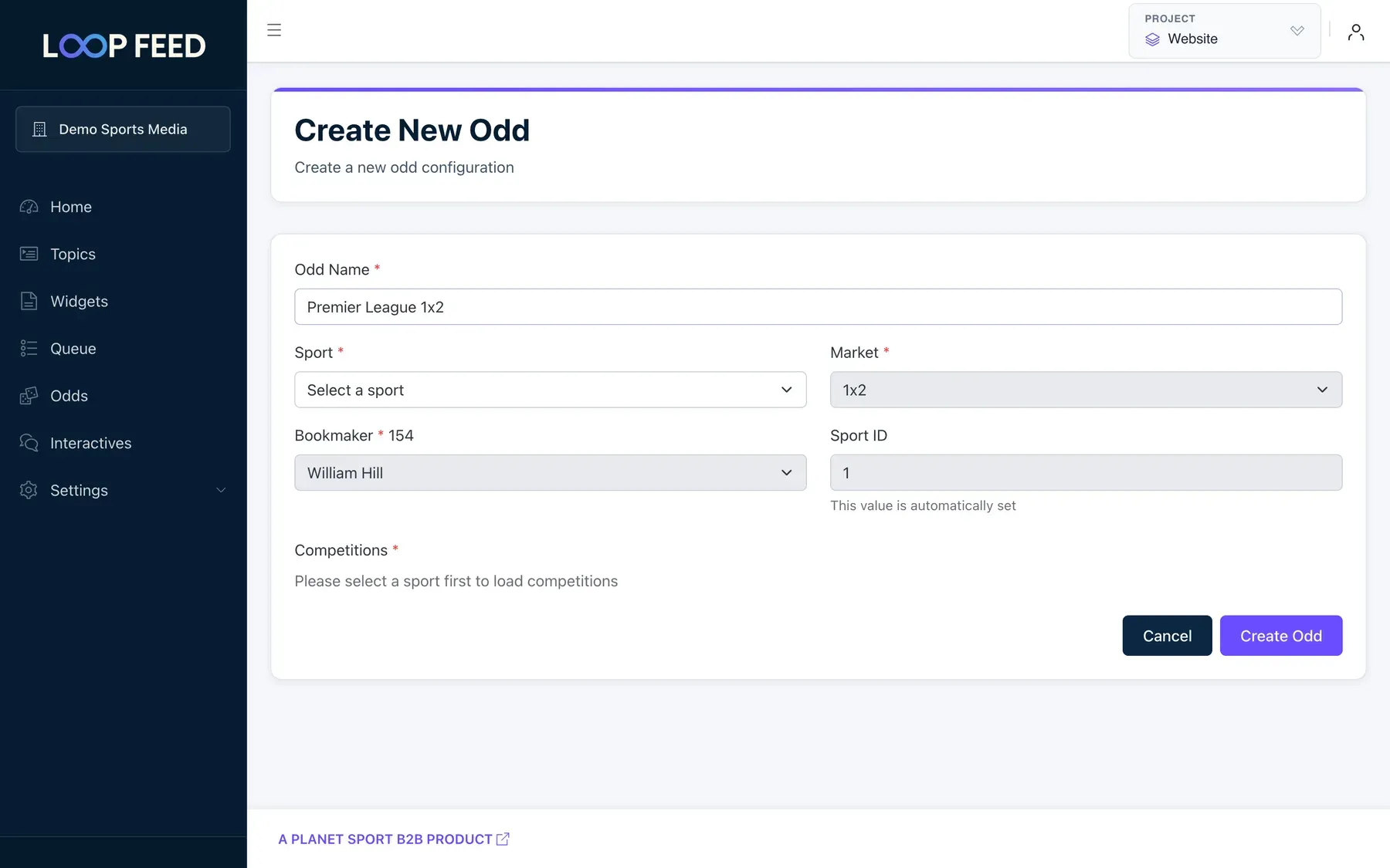 Creating an odd