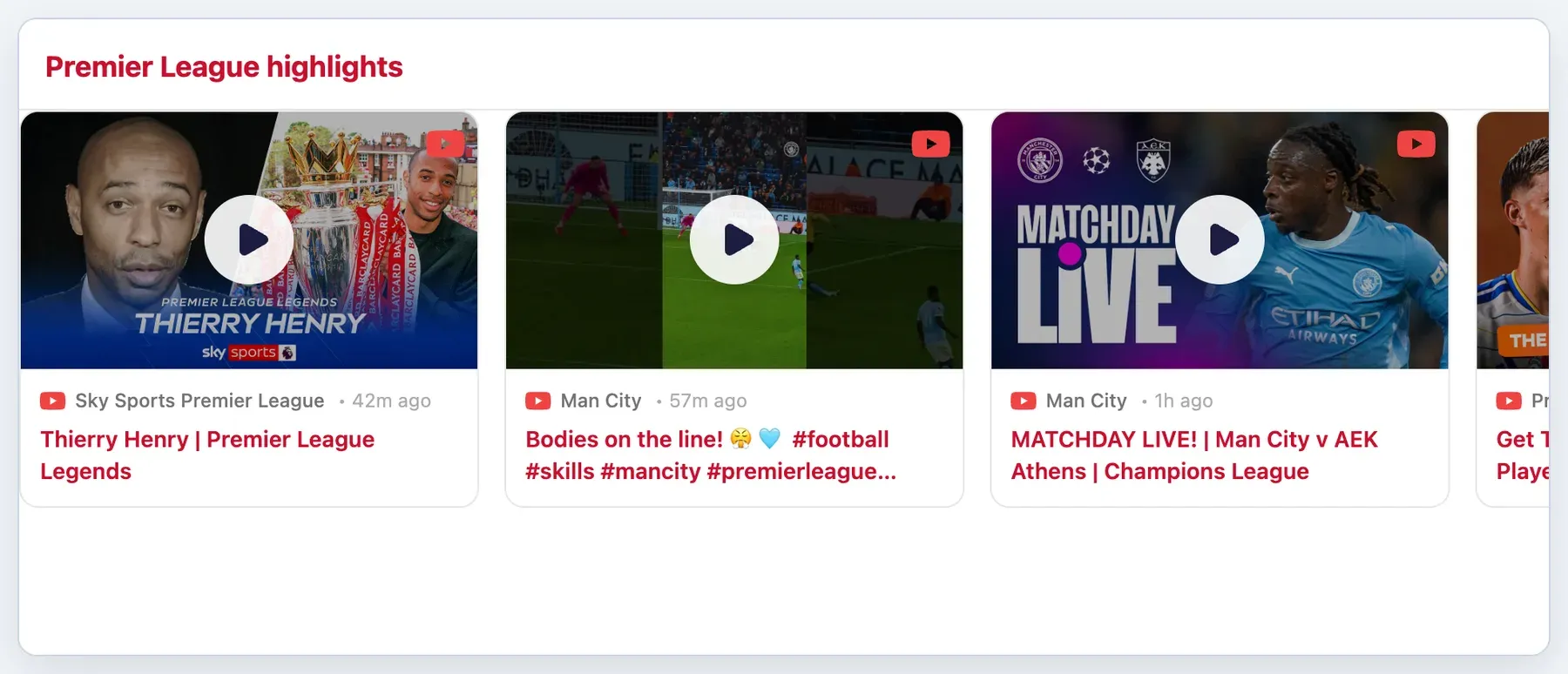A Multi Widget with the carousel layout